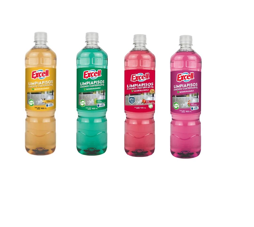 EXCELL PISO CON AMONIO CUATERNARIO 900 ML