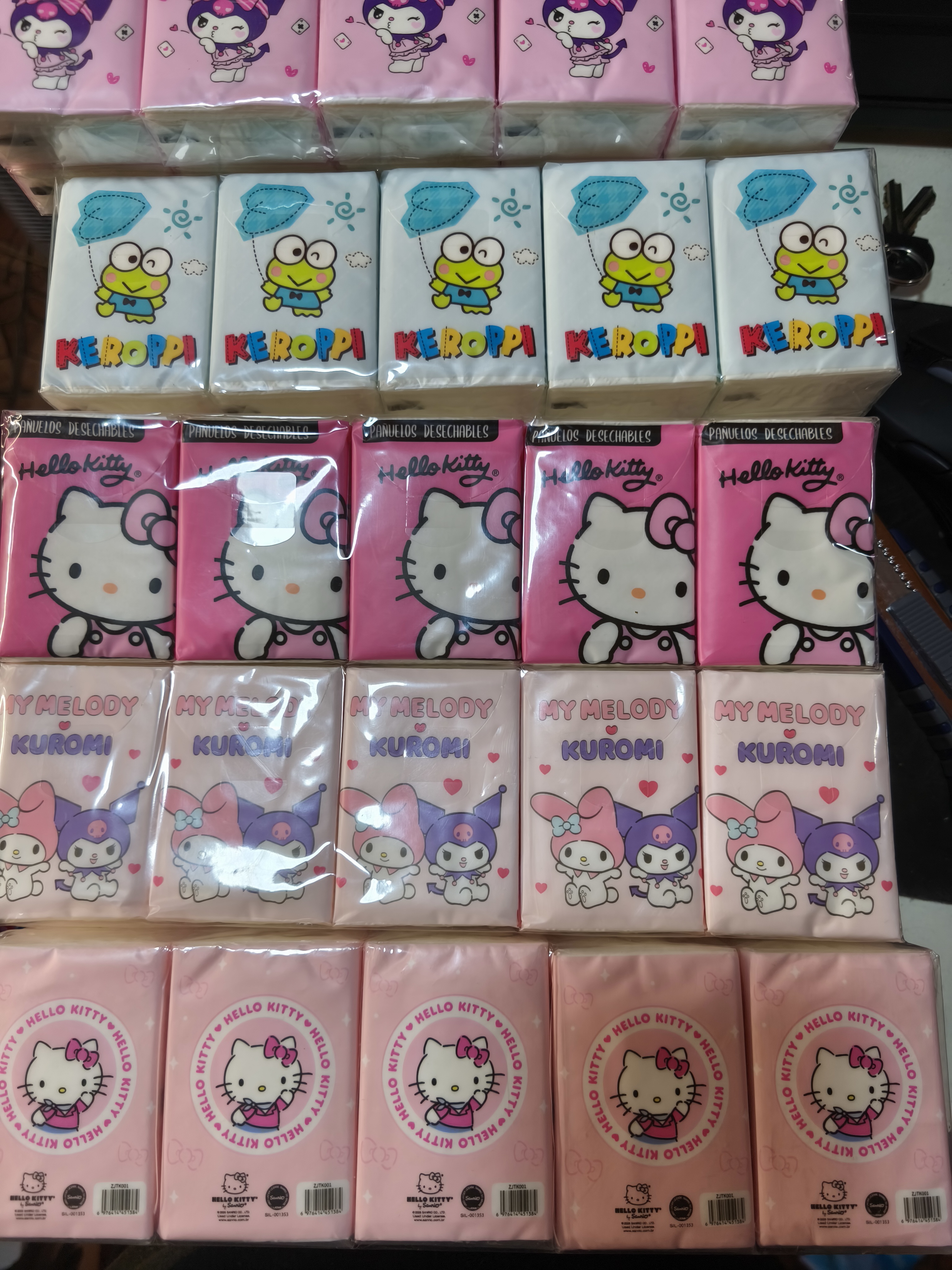 PAÑUELOS DESECHABLES PACKS DE 12 PAQUETES
