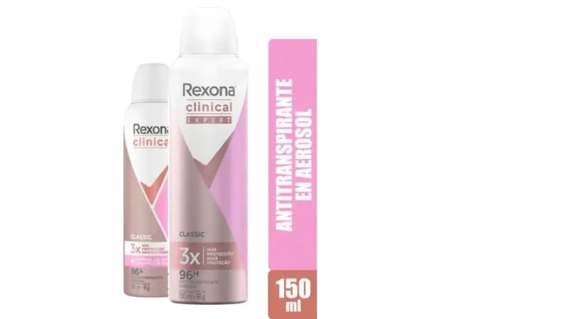 REXONA CLINICAL MUJER