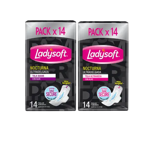 LADYSOFT PACK 14 UNID.