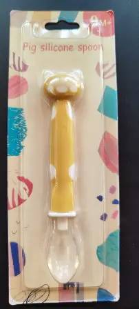 CUCHARA DE CERDITO AMARILLO