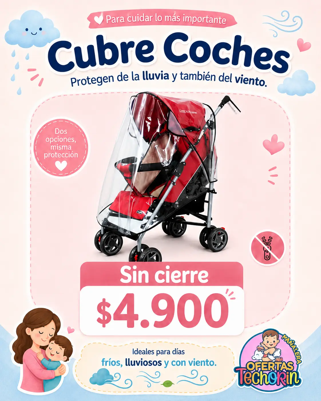 CUBRE COCHE SIN CIERRE
